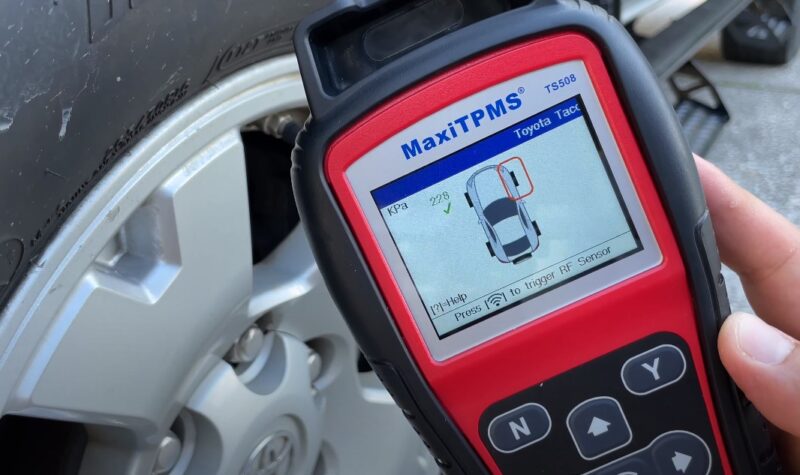 Tire Pressure Sensor inspection